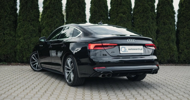Audi S5 cena 164990 przebieg: 91700, rok produkcji 2018 z Suchedniów małe 781